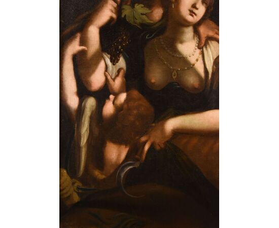 Venus, Bacchus and Ceres, Giovanni Battista Paggi (Genoa 1554 – Genoa 1627)