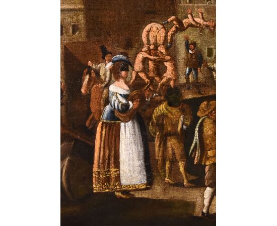 Carnival in Rome in Piazza Navona, Michelangelo Cerquozzi (Rome 1602 – 1660) workshop