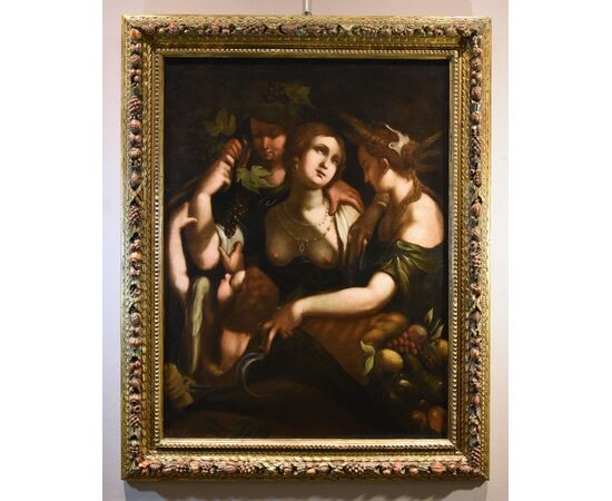 Venus, Bacchus and Ceres, Giovanni Battista Paggi (Genoa 1554 – Genoa 1627)