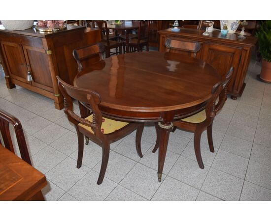 Oval table
