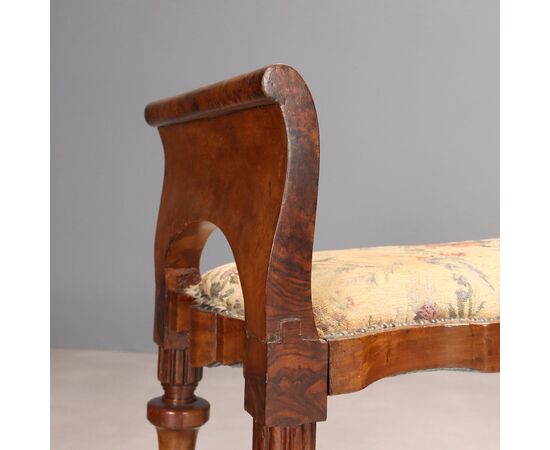 Pair of Chairs and Bench Italy Second Quarter 20th Century