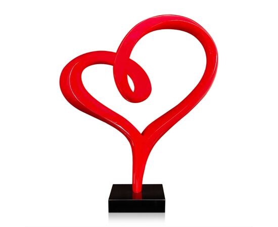 Scultura "Cuore" - Resina