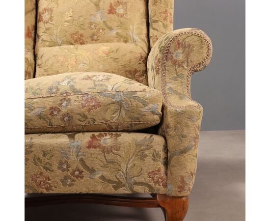 Coppia di Poltrone Bergere Italia Inizio XX Secolo