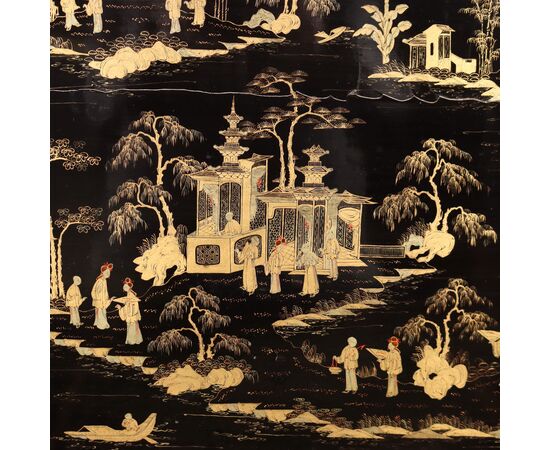 Chinoiserie table, China, third quarter of the 19th century