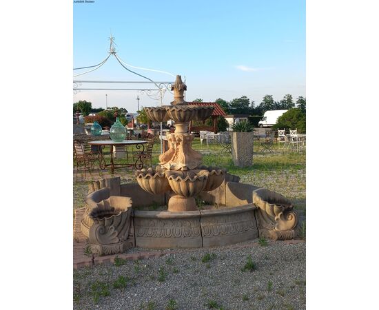 Serena stone fountain