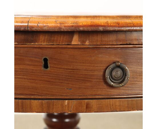 Victorian Library Table, England, Mid-19th Century