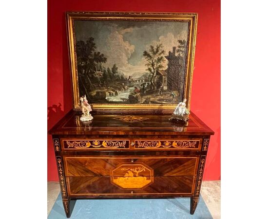 Louis XVI chest of drawers - Maggiolini workshop - late 1700s
