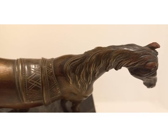 Bronze horse