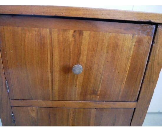 Antique Louis XVI Walnut Nightstand/Cabinet