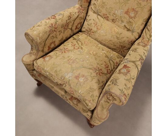 Coppia di Poltrone Bergere Italia Inizio XX Secolo