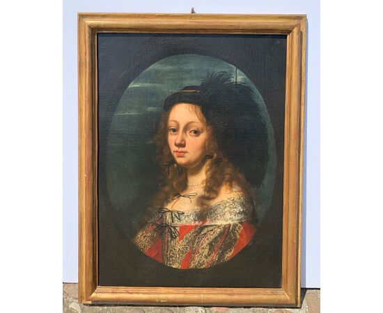 Pier Francesco Cittadini (Milan 1616 - Bologna 1681) attributed - Portrait of a Lady.