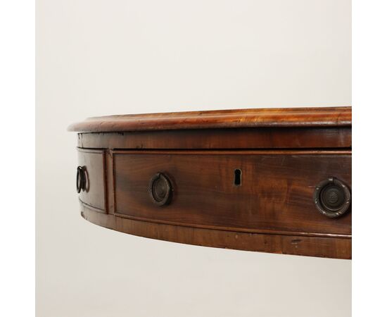 Victorian Library Table, England, Mid-19th Century