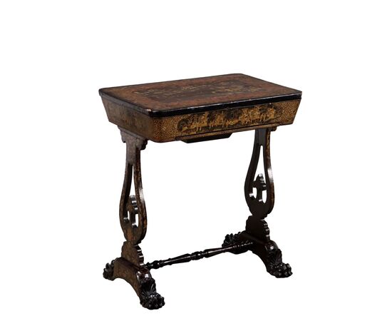 Chinoiserie table, China, third quarter of the 19th century