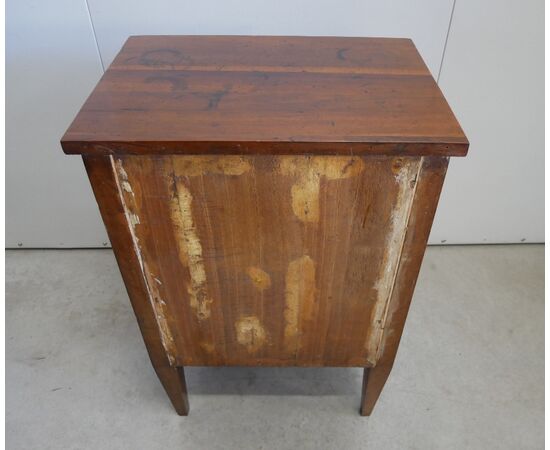 Antique Louis XVI Walnut Nightstand/Cabinet