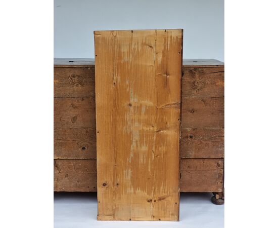 Walnut drop-front chest of drawers, Veneto, second half of the 17th century