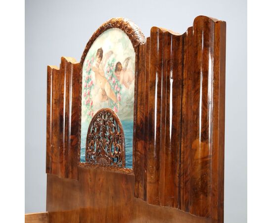 Letto Art Decò Italia Prima Metà XX Secolo