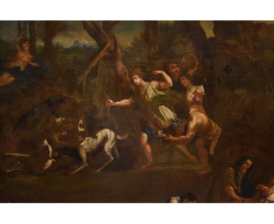 Episodi del mito di Diana, Bon Boullogne (Parigi, 1649 - Parigi, 1717), bottega di