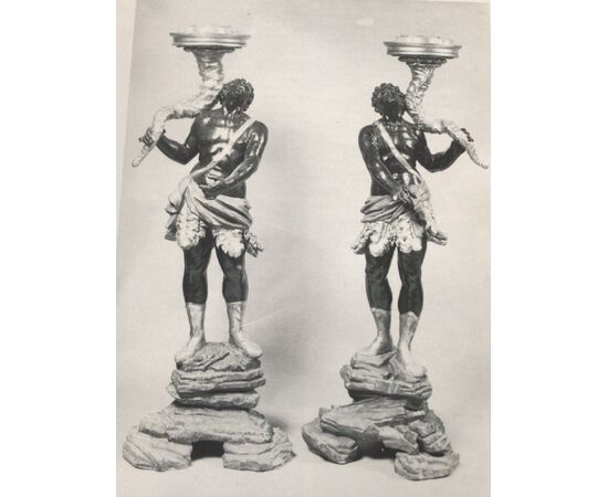 Antique Venetian Moor sculpture, Venice, early 18th century