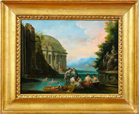Giuseppe Bernardino Bison (Palmanova, 1762 – Milano, 1844) - Ninfe al bagno