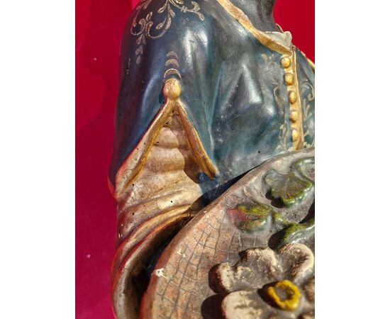 Moor servant sculptures in 18th century Venice