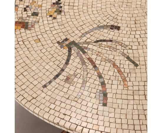 Round Table with Mosaic Top Italy 19th Century