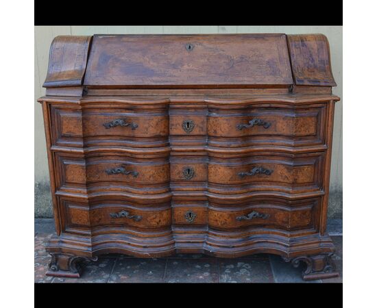 Antique Veronese fall-front desk