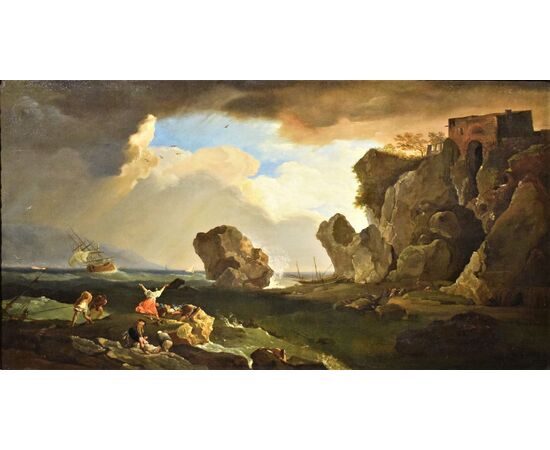 Shipwreck on the Cliff