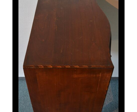 Walnut bedside table