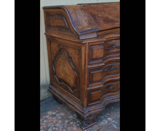 Antique Veronese fall-front desk