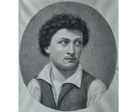 Ritratto di Giuseppe Quarenghi, allievo dell'Accademia Carrara