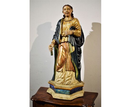 Scultura lignea policroma "Santa Martire"