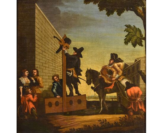 Hudibras Triomphante (dal poema di Samuel Butler), William Hogarth (Londra 1697 - 1764) Scuola di