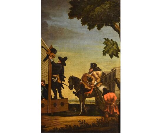 Hudibras Triomphante (dal poema di Samuel Butler), William Hogarth (Londra 1697 - 1764) Scuola di