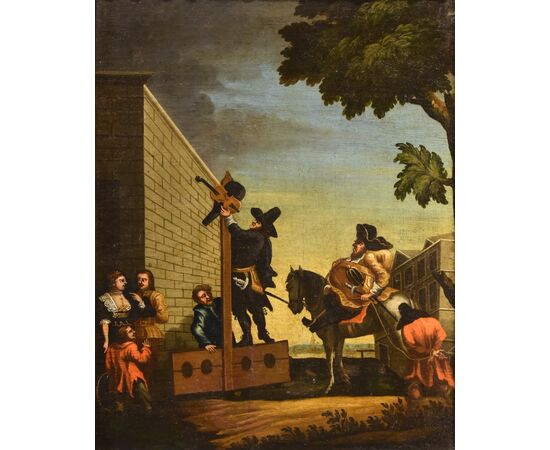 Hudibras Triomphante (dal poema di Samuel Butler), William Hogarth (Londra 1697 - 1764) Scuola di