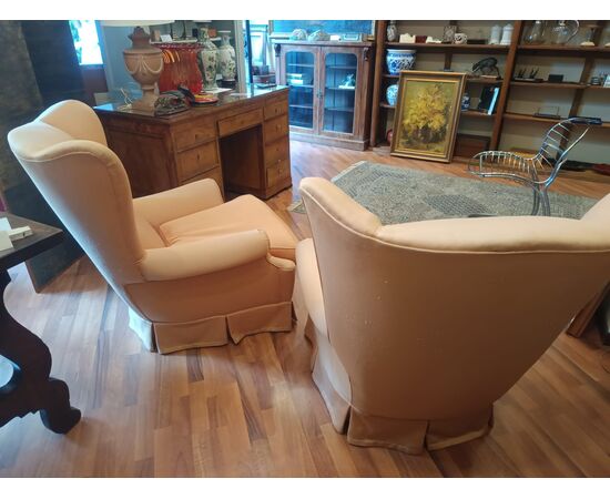 Coppia di poltrone Bergère