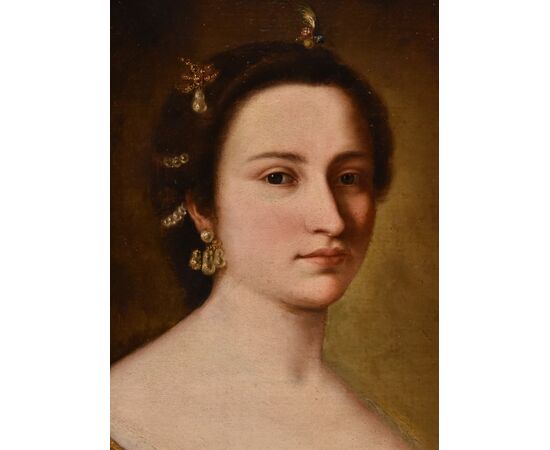 Ritratto di fanciulla con libro, Anton Raphael Mengs (Aussig, 1728 - Roma, 1779) Bottega