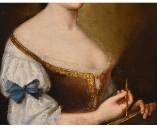 Ritratto di fanciulla con libro, Anton Raphael Mengs (Aussig, 1728 - Roma, 1779) Bottega