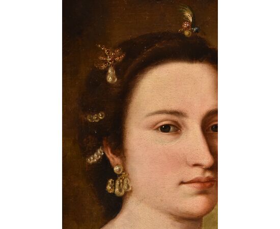 Ritratto di fanciulla con libro, Anton Raphael Mengs (Aussig, 1728 - Roma, 1779) Bottega
