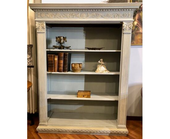 Lacquered bookcase