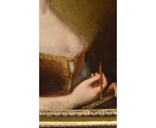 Ritratto di fanciulla con libro, Anton Raphael Mengs (Aussig, 1728 - Roma, 1779) Bottega