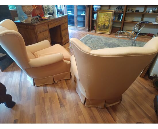 Coppia di poltrone Bergère