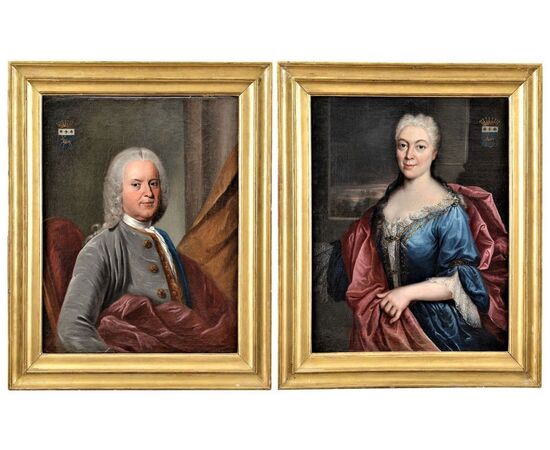 Pair of French Nobles (male portrait)