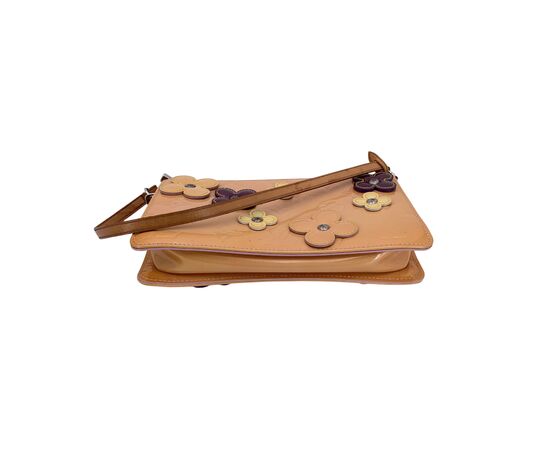 LOUIS VUITTON Pochette in Pelle Lucida Col. Beige Lexington S