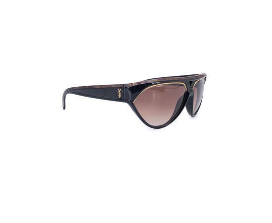 YVES SAINT LAURENT Occhiali da Sole Vintage in Acetato Col. Marrone