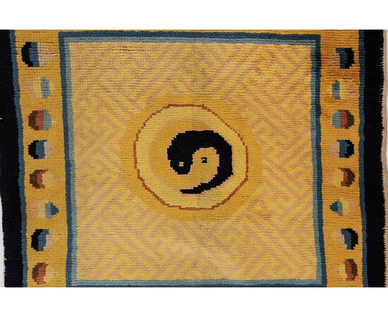 Rare antique Chinese Ning-Xia runner - n.762