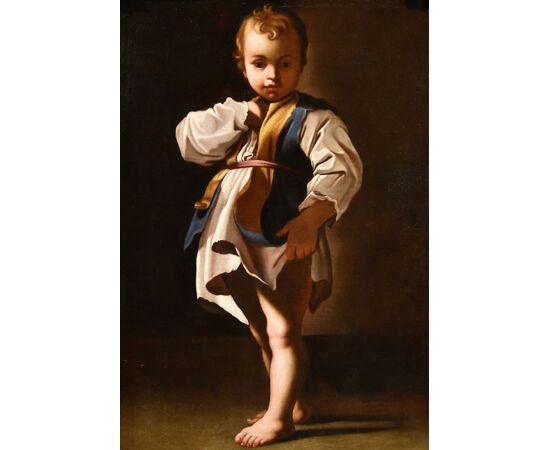 Ritratto di bambino (Alessandro Farnese?), Bartolomeo Schedoni (Modena 1578 – Parma 1615) bottega di