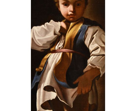 Ritratto di bambino (Alessandro Farnese?), Bartolomeo Schedoni (Modena 1578 – Parma 1615) bottega di