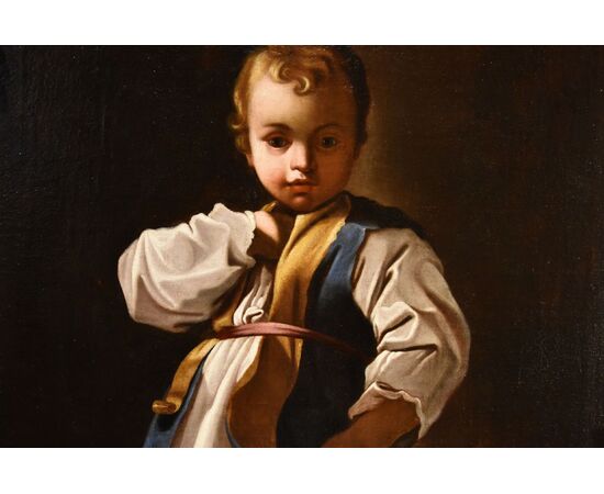 Ritratto di bambino (Alessandro Farnese?), Bartolomeo Schedoni (Modena 1578 – Parma 1615) bottega di