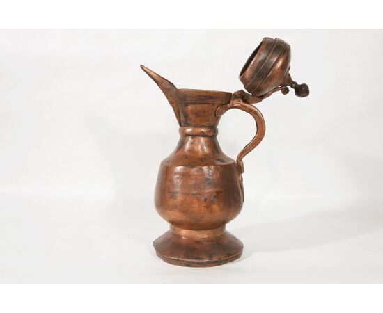 Antica caraffa in rame "Aftabeh" - O/5306 -