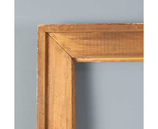 Cornice Specchio in Legno dorato Italia XX Secolo